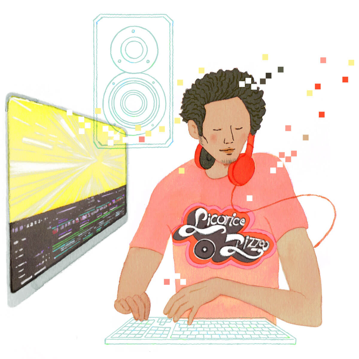 music supervisor using music licensing management software